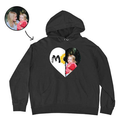 Custom Mom Flip Sequin Hoodie (Double Print) Best Christmas Gift